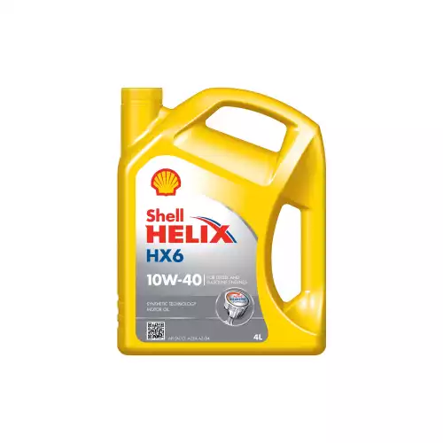 SHELL Shell Helix HX6 10W-40 4Lt 550053776
