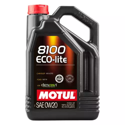 MOTUL Motul Eco Lite 8100 0W-20 4 Lt 108535
