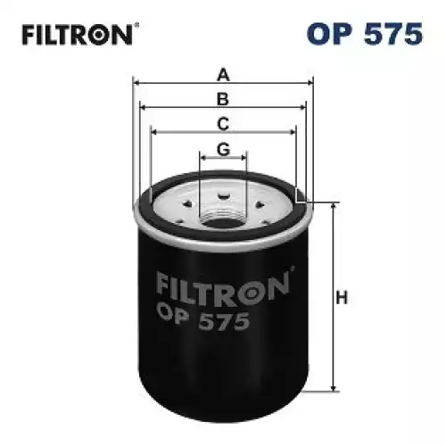 FILTRON Yağ Filtre OP575
