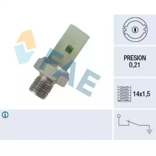 FAE Yağ Basınç Müşürü-Sensörü FAE 12350