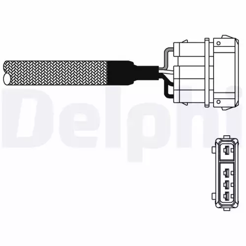 DELPHI Lambda Oksijen Sensörü ES10976-12B1
