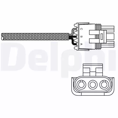 DELPHI Lambda Oksijen Sensörü ES10969-12B1