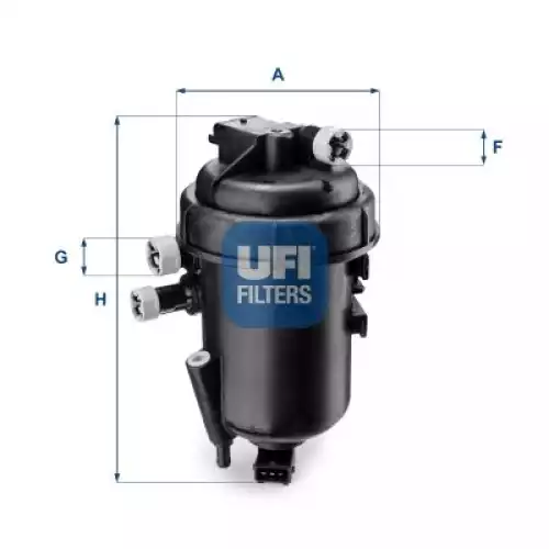 UFI Yakıt Filtre Komple Müşürlü 55.112.00