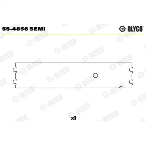 GLYCO Piston Kol Burcu Std 55-4856 SEMI