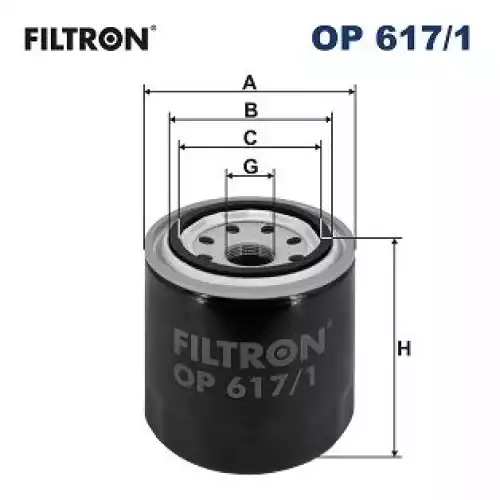 FILTRON Yağ Filtre OP617/1