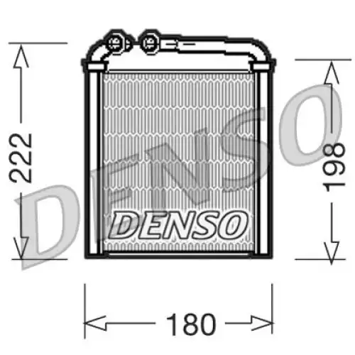 DENSO Kalorifer Radyatörü Brazing DRR32005