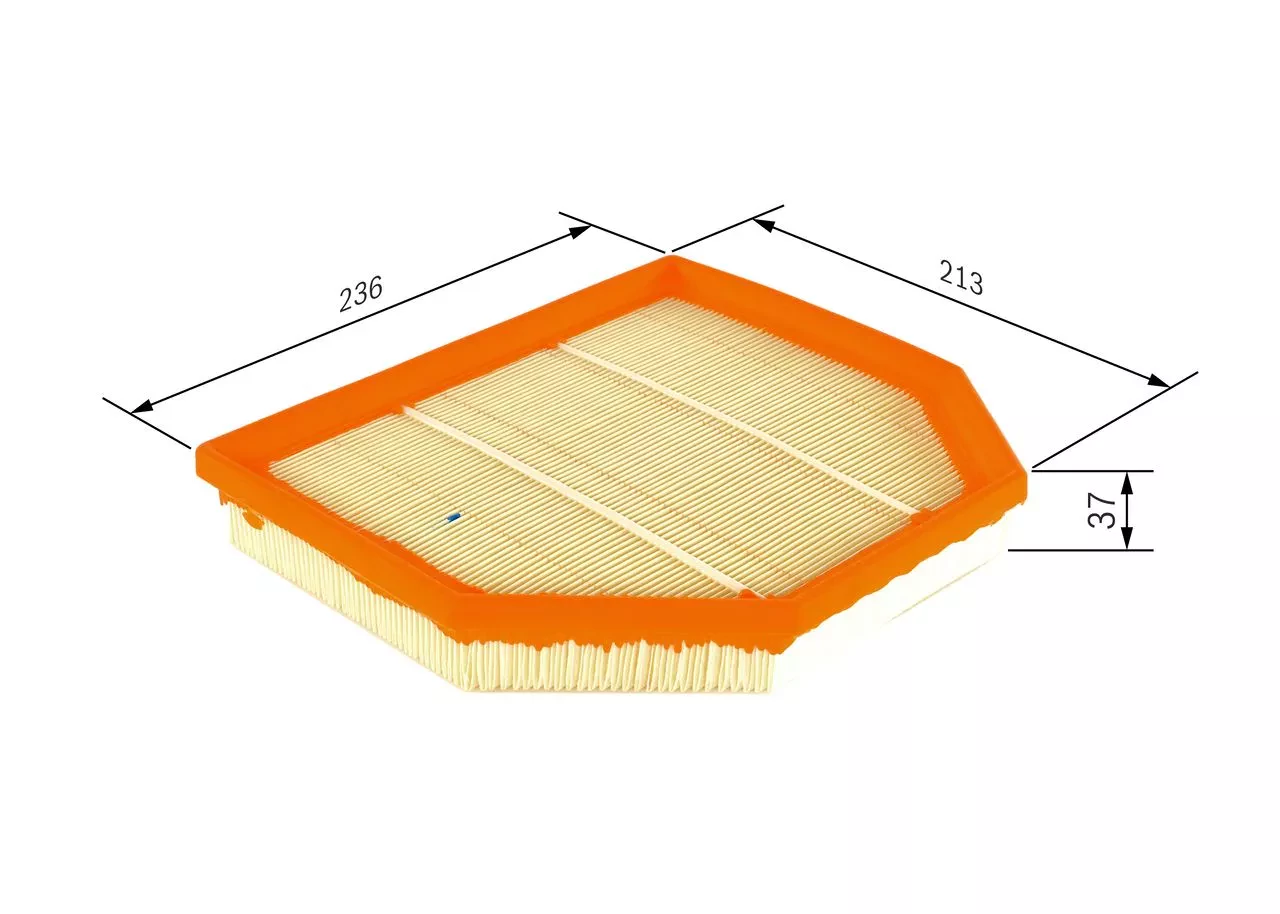BOSCH Hava Filtre 1 4 F026400508 1048926. Görsel
