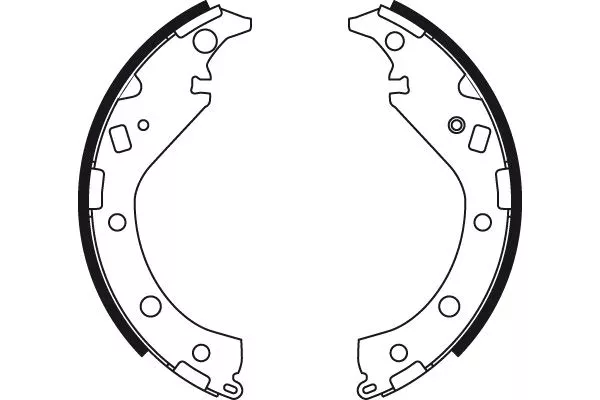 TRW Arka Fren Balatası Kampana GS8492 1056126. Görsel