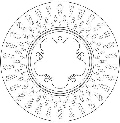 TRW Ön Fren Diski 288mmmm DF6514S 1057626. Görsel