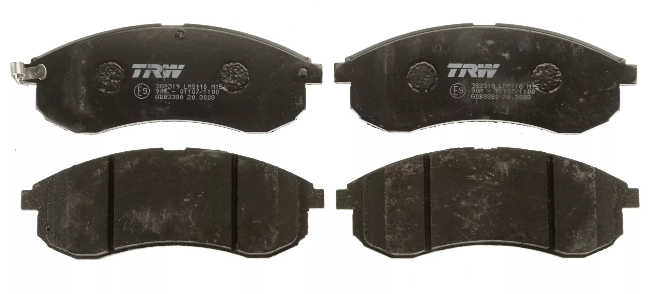 TRW Ön Fren Balatası GDB3380 1058648. Görsel