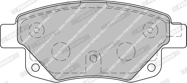 FERODO Arka Fren Balatası Tk Wva 24486 FVR1930 1111861. Görsel