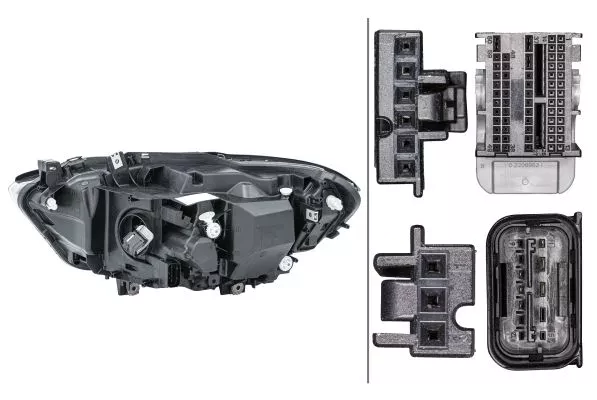 HELLA Far Led Sağ 1EX011929421 1122869. Görsel