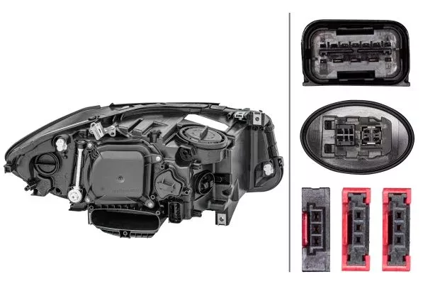 HELLA Far Adaptivli Sol Bi-Xenon 1ZT011087911 1122892. Görsel