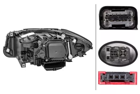 HELLA Far Adaptivli Sağ Bi-Xenom 1ZT011087921 1122894. Görsel