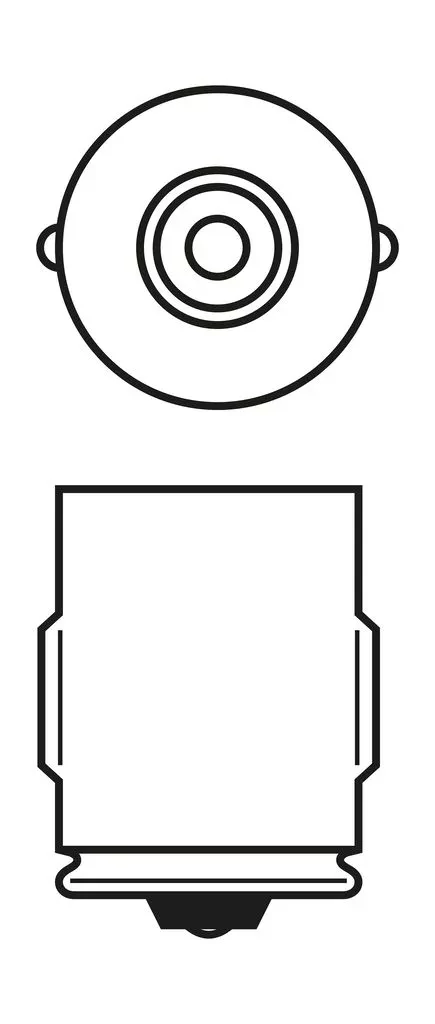 BOSCH Ampül 24V 3W Soket 1987302519 1144486. Görsel
