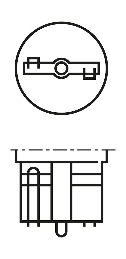 BOSCH Ampül 24V W2 1X9 5D Trucklight 1987302516 1144493. Görsel