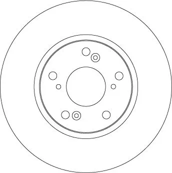 TRW Ön Fren Diski Havalı 282.5mm Takım DF4486 1149326. Görsel