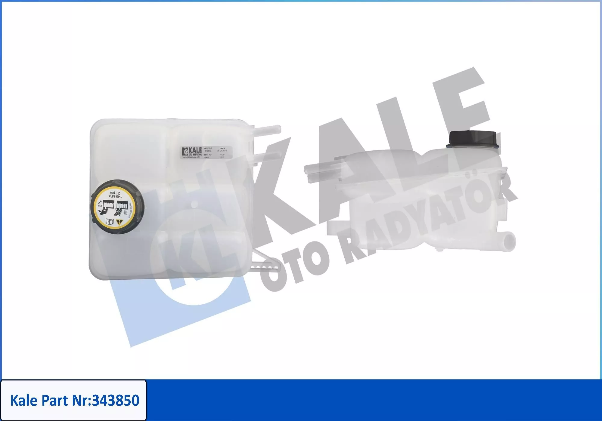 KALE Radyatör Yedek Su Deposu 343850