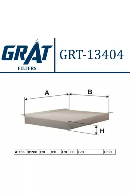 GRAT Polen Filtre Karbonlu