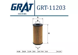GRAT Yağ Filtre